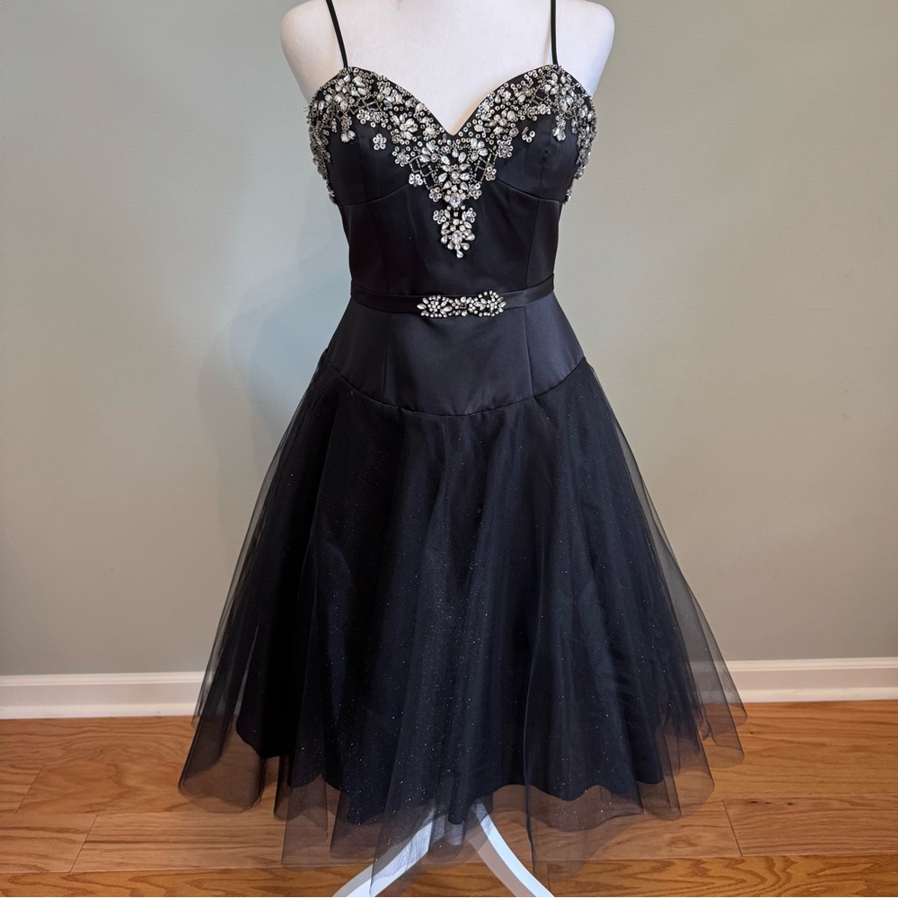 May Queen Couture Tea Length Dress